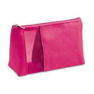 ANNIE. Necessaire em microfibra e rede