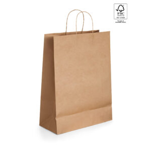 LEIA. Saco em papel kraft (115 g/m²)