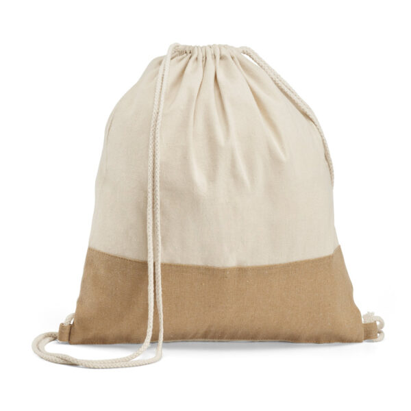 SABLON. Saco tipo mochila 100% algodão (160 g/m²)