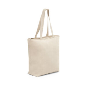 HACKNEY. Saco 100% algodão com fecho (280 g/m²)