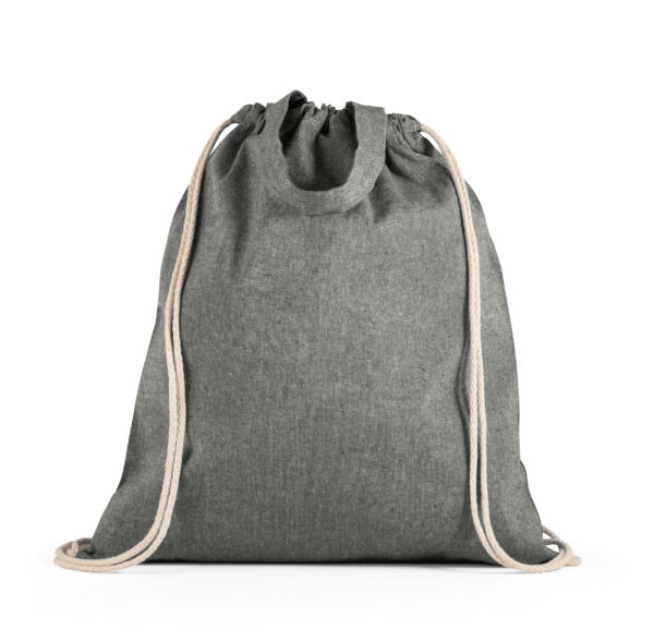 RISSANI. Saco tipo mochila com algodão reciclado (70%) e poliéster (30% rPET) (140 g/m²)