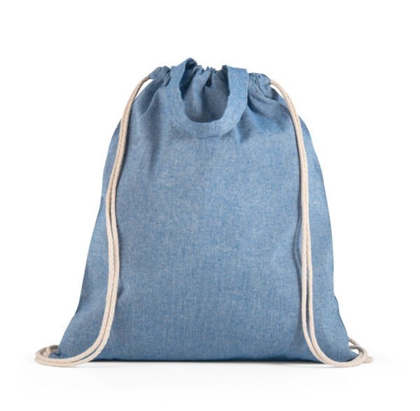 RISSANI. Saco tipo mochila com algodão reciclado (70%) e poliéster (30% rPET) (140 g/m²) - Image 2