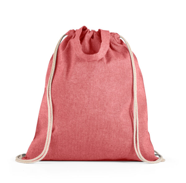 RISSANI. Saco tipo mochila com algodão reciclado (70%) e poliéster (30% rPET) (140 g/m²) - Image 3