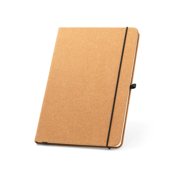 MATISSE. Bloco de notas A5 com capa rígida em pele (70% reciclada) com folhas pautadas - Image 2