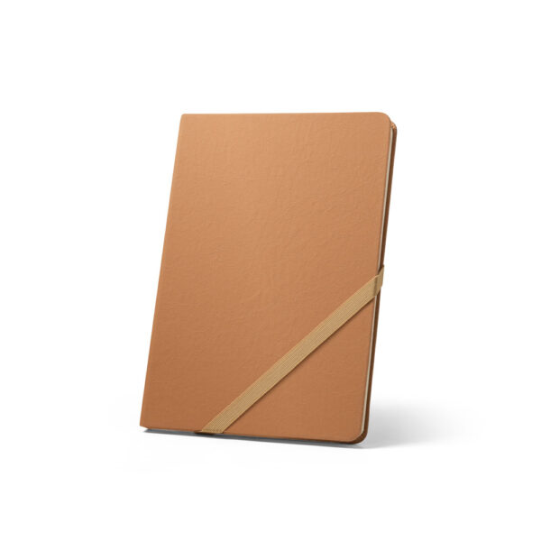 HUXLEY. Bloco de notas A5, feita de papel resistente à água, com páginas pautadas feitas de um material certificado FSC™ e outros materiais controlados - Image 3