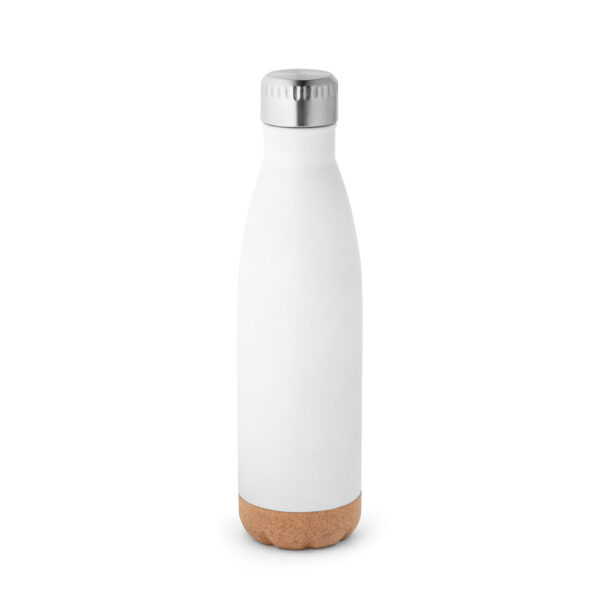SOLBERG. Garrafa térmica em aço inoxidável e base em cortiça 560 mL - Image 2