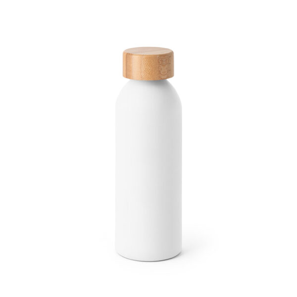 QUETA. Garrafa em alumínio com tampa em bambu 550 mL - Image 2