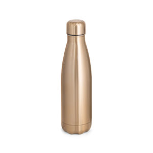 SHOW METALLIC. Garrafa em aço inoxidável com acabamento mate metálico 510 mL
