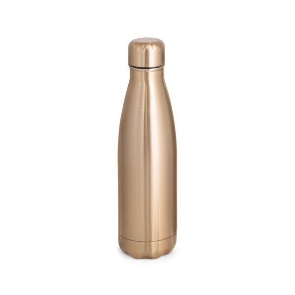 SHOW METALLIC. Garrafa em aço inoxidável com acabamento mate metálico 510 mL