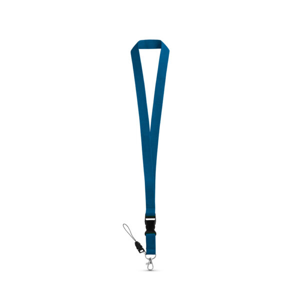 ANQUETIL. Lanyard em poliéster com mosquetão em metal - Image 2