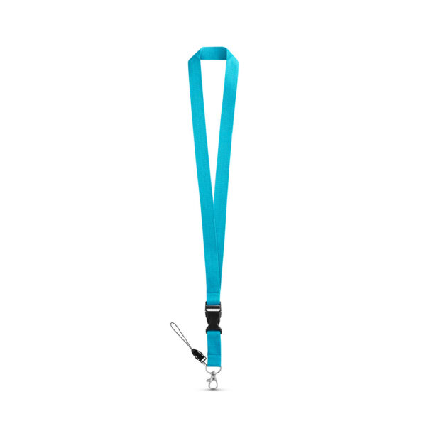 ANQUETIL. Lanyard em poliéster com mosquetão em metal - Image 7