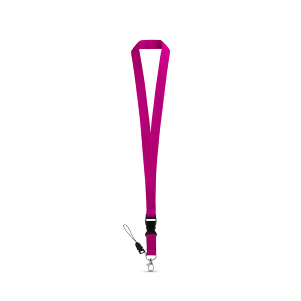 ANQUETIL. Lanyard em poliéster com mosquetão em metal - Image 9