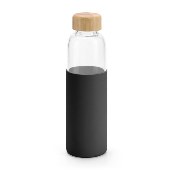 DAKAR. Garrafa em vidro borossilicato e bambu 600 mL