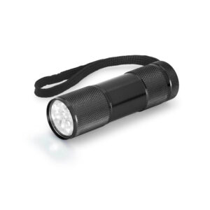 FLASHY. Lanterna em alumínio com 9 LEDs