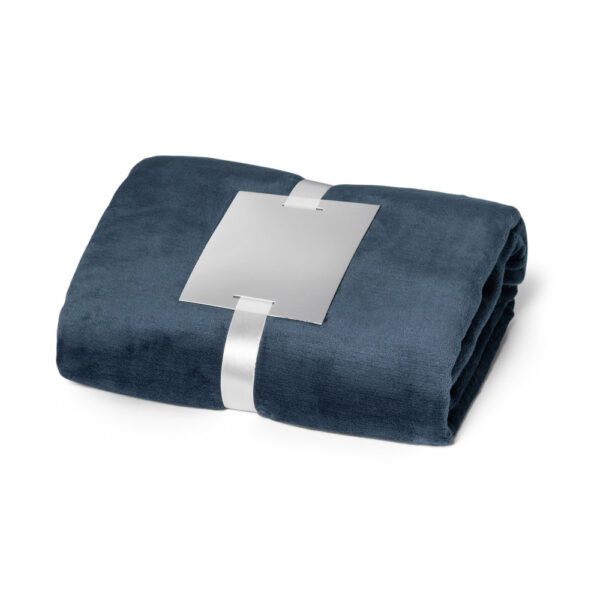 DYLEAF. Manta polar (240 g/m²) com fita para cartão de personalização