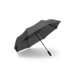 GUSTAVO. Gurda-chuva em poliéster reciclado (100% rPET) 190T pongee com abertura e fecho automático