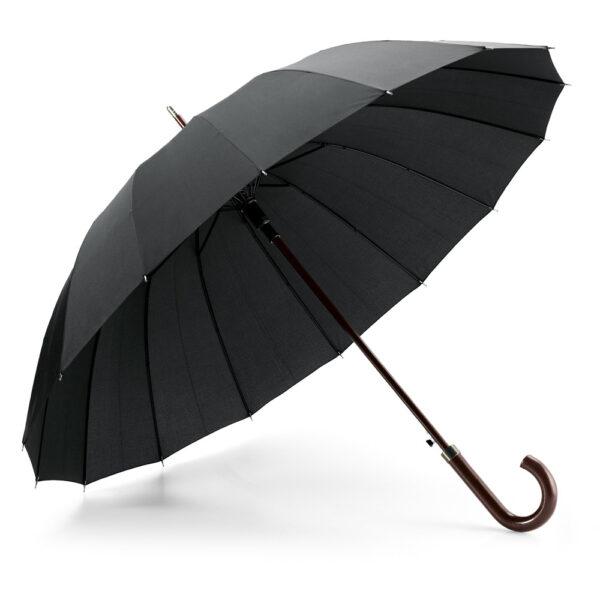 HEDI. Guarda-chuva de 16 varetas em pongee 190T com abertura automática