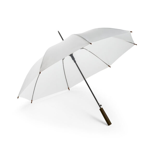 APOLO. Guarda-chuva em poliéster reciclado (100% rPET) pongee com abertura automática - Image 3