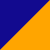 Azul marinho - Laranja
