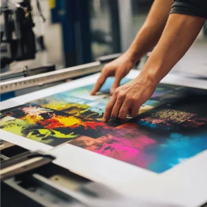 Impressão de DTF Têxtil | 38 cm de largura