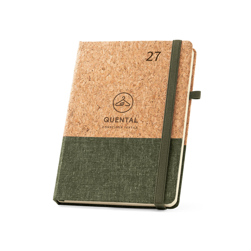 QUENTAL A5. Agenda em cortiça e linho - Image 3