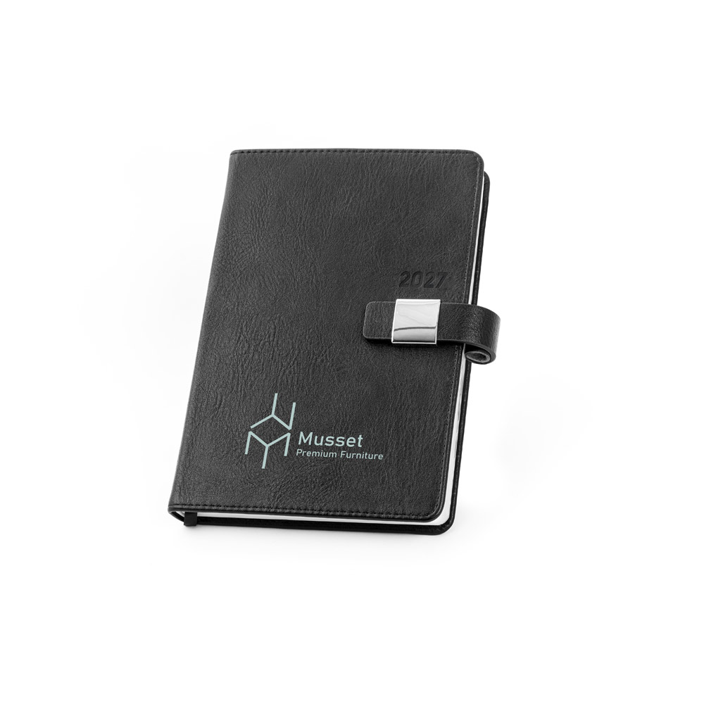 MUSSET A5. Agenda A5 em PU (58% reciclado) - Image 2